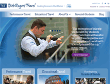 Tablet Screenshot of bobrogerstravel.com